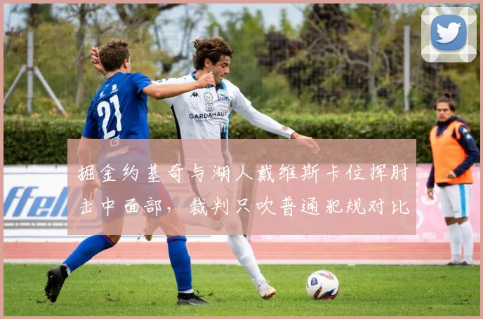 掘金约基奇与湖人戴维斯卡位挥肘击中面部,裁判只吹普通犯规对比恩比德类似动作升级恶意